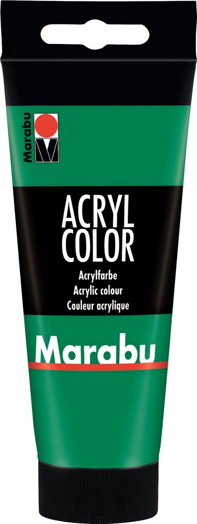 Marabu 12010050067, 100 ml, Grün, Satin, Tube, Wasserfest Produktbild 