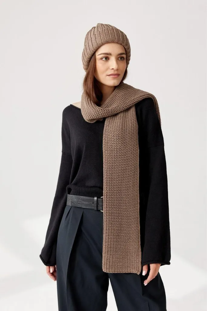 Cappello Donna Sophie Lana Camel | Accessorio Autunno/Inverno Must-Have - 2