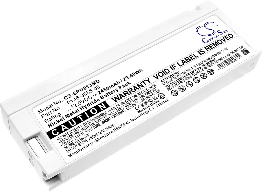 Batterie Techtek pour Spacelabs 90367 91369 et Ultraview SL 146-0055-00