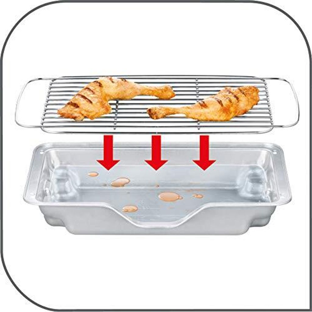 Tefal Elektrogrill Easygrill Adjust BG90E5 schwarz/rot Produktbild 5