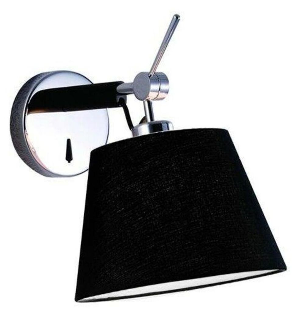 AZzardo AZ2413 Wandleuchte Zyta Wall ALU XS Aluminium/Schwarz