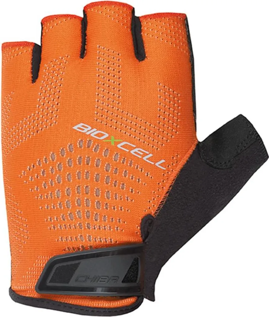 CHIBA BioXCell Super Fly Gants de cyclisme orange et noir taille XL