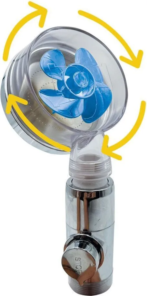 Soffione Auquadon Eco Tornado Blue - 16