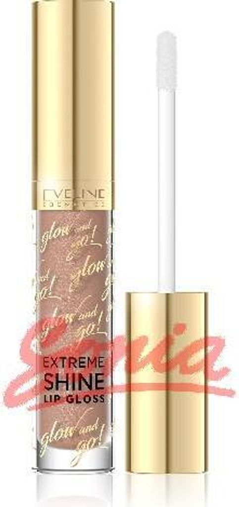 Eveline Glow & Go Lip Gloss Extreme Shine Nein. 06 Baby Nude 4.5ml