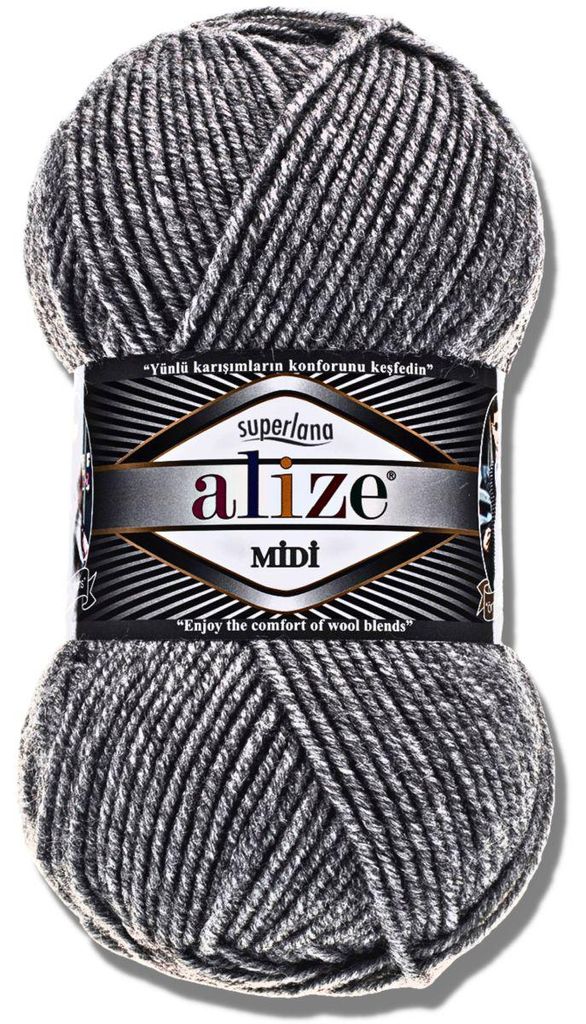 Alize 1x 100g Superlana Midi Wolle, Uni, Häkeln, Stricken (21)