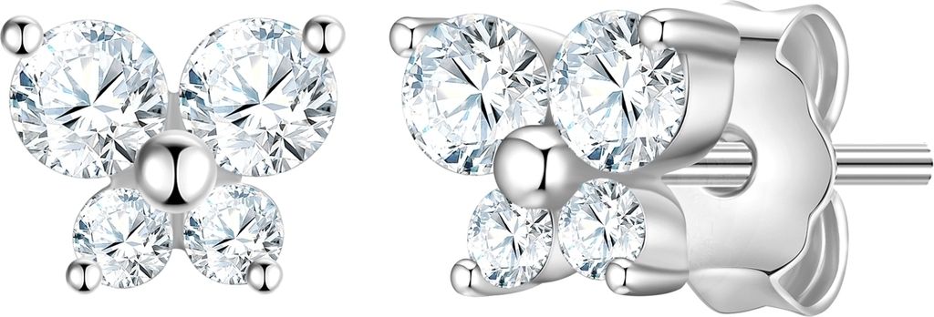 Glanzstücke München Ohrstecker Schmetterling Sterling Silber Zirkonia50084037