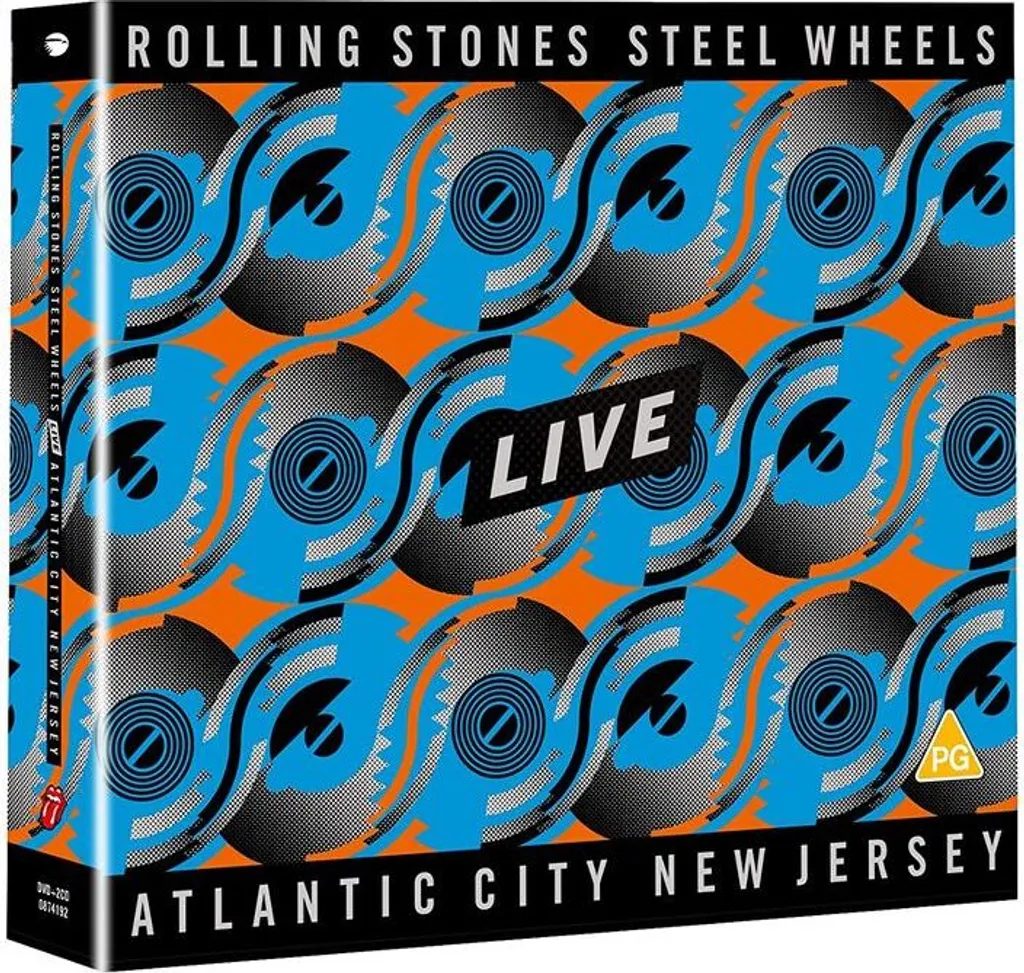 Album Live The Rolling Stones Steel Wheels Atlantic City 1989 Remasterisé