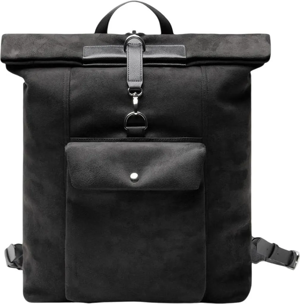 Sac à dos ordinateur 23L en tissu recyclé noir - Vinga Marlow XD1281