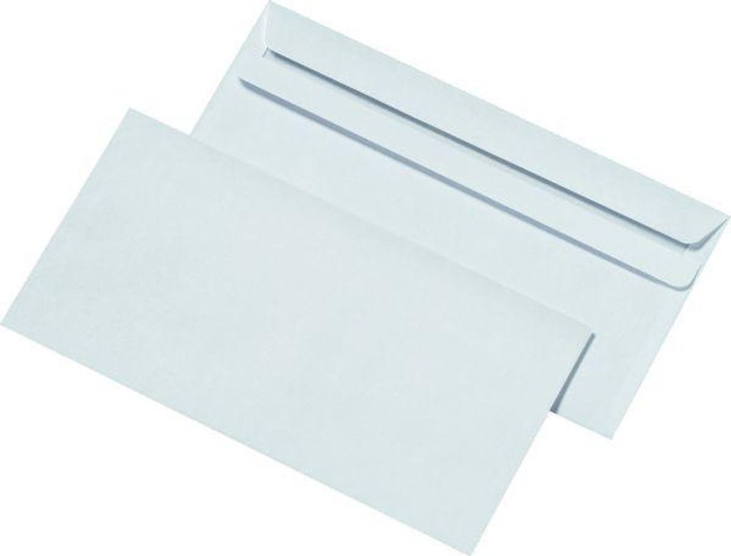 MAILmedia Briefumschläge DIN lang ohne Fenster weiß 1.000 Produktbild 
