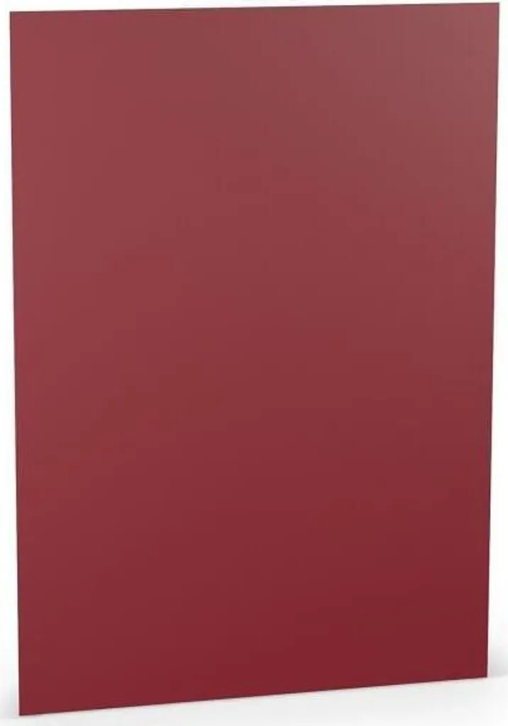 Papier A4 rouge 160g texture striée haut de gamme pour correspondance