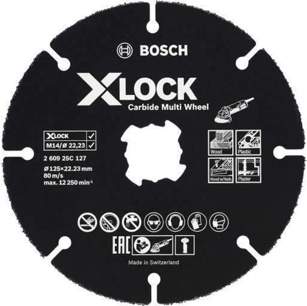 Analisi Tecnica Disco Bosch 260925C127 X-LOCK per Tagli Puliti