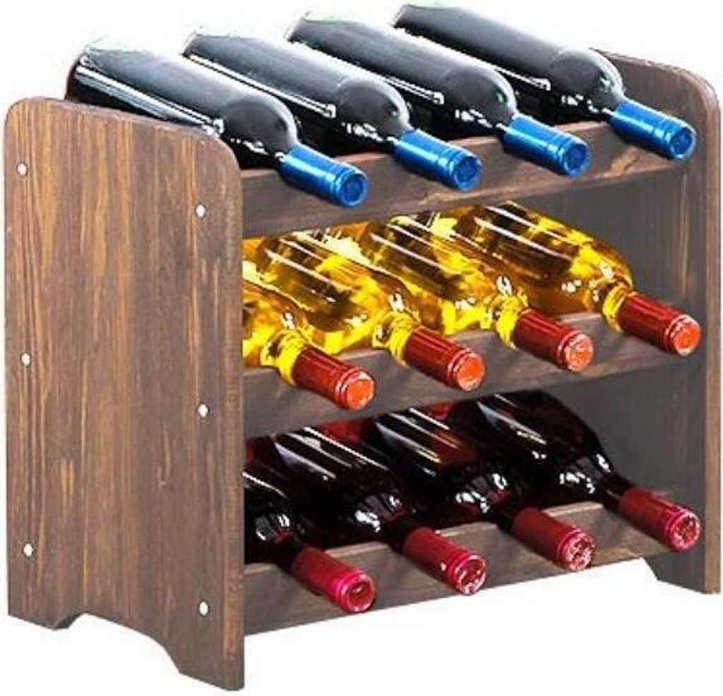 Weinregal PINOTWINE C | HxBxT 36x44x26,5cm | 12 Flaschen | Produktbild 
