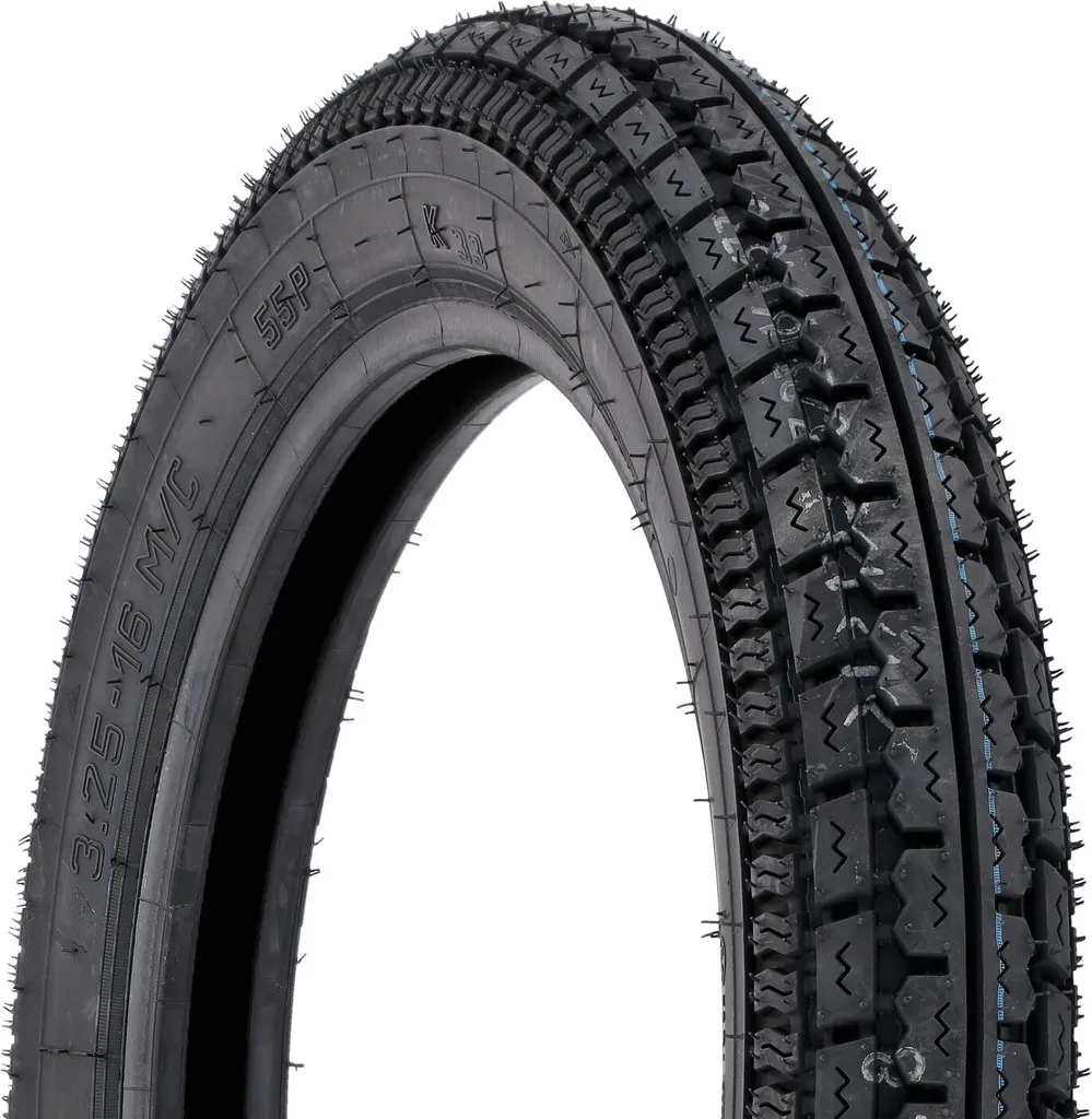Pneu Heidenau K33 REINF 3.25-16 M/C 55P TT pour Moto Classique et Vintage