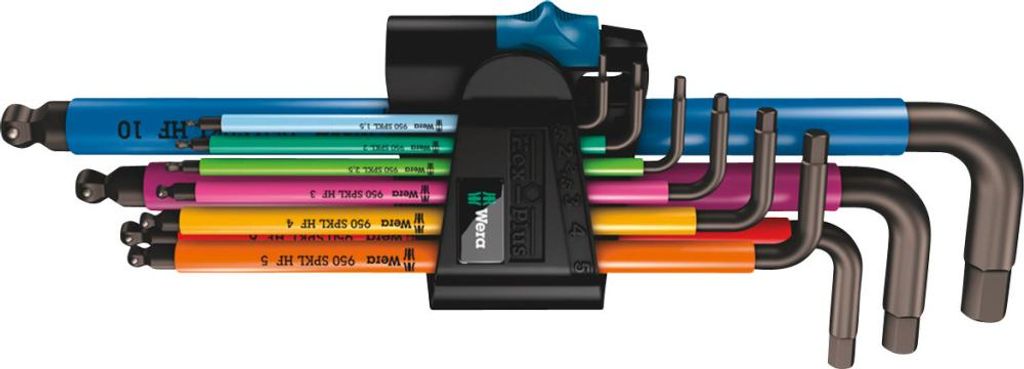Sada uhlových skrutkovačov, 9-dielna, Multicolor HF Wera | Obrázok produktu 
