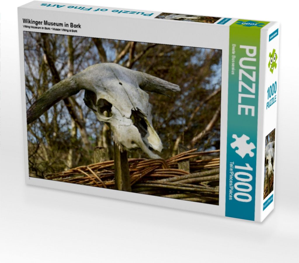 Calvendo Wikinger Museum in Bork 1000 Teile Puzzle quer 640x480mm, Bussenius Beate; 7325903
