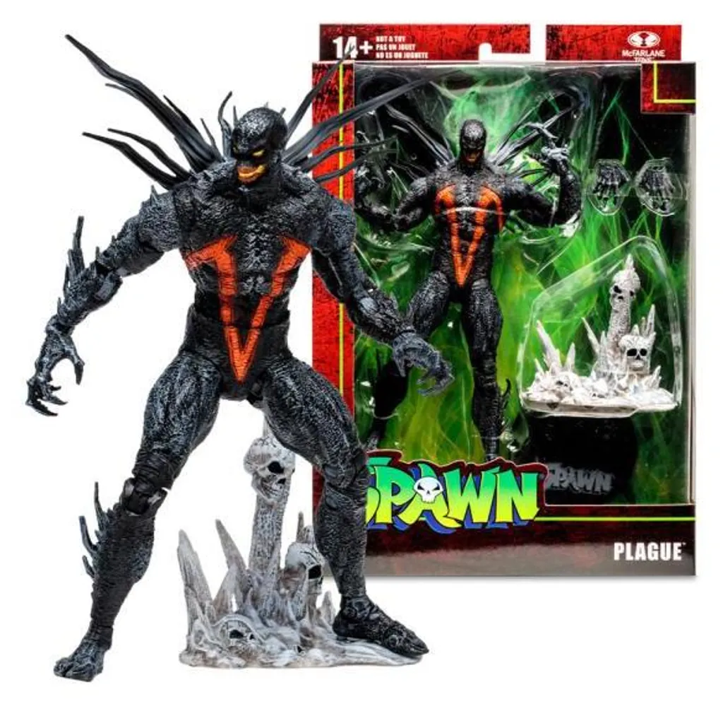 Statue articulée Spawn Plague 18 cm McFarlane pour collectionneur - 11