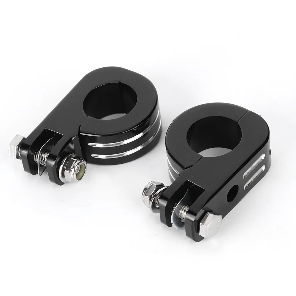 Support de repose-pieds d'autoroute pour moto Suzuki - Fixation acier