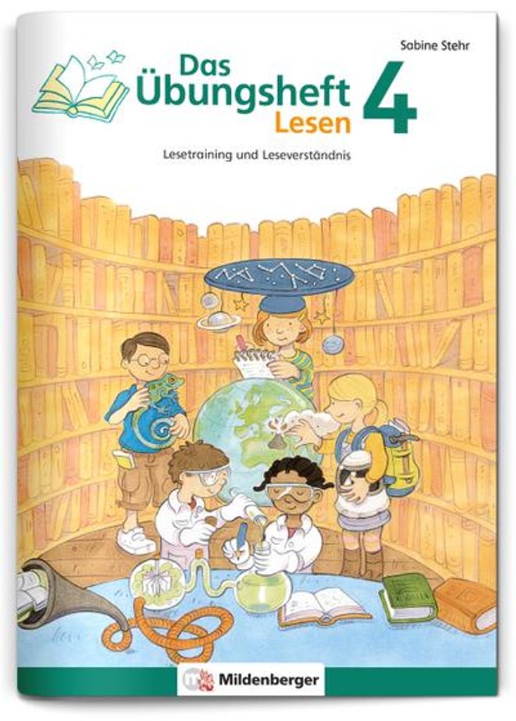 Das Übungsheft Lesen 4 Image du produit 