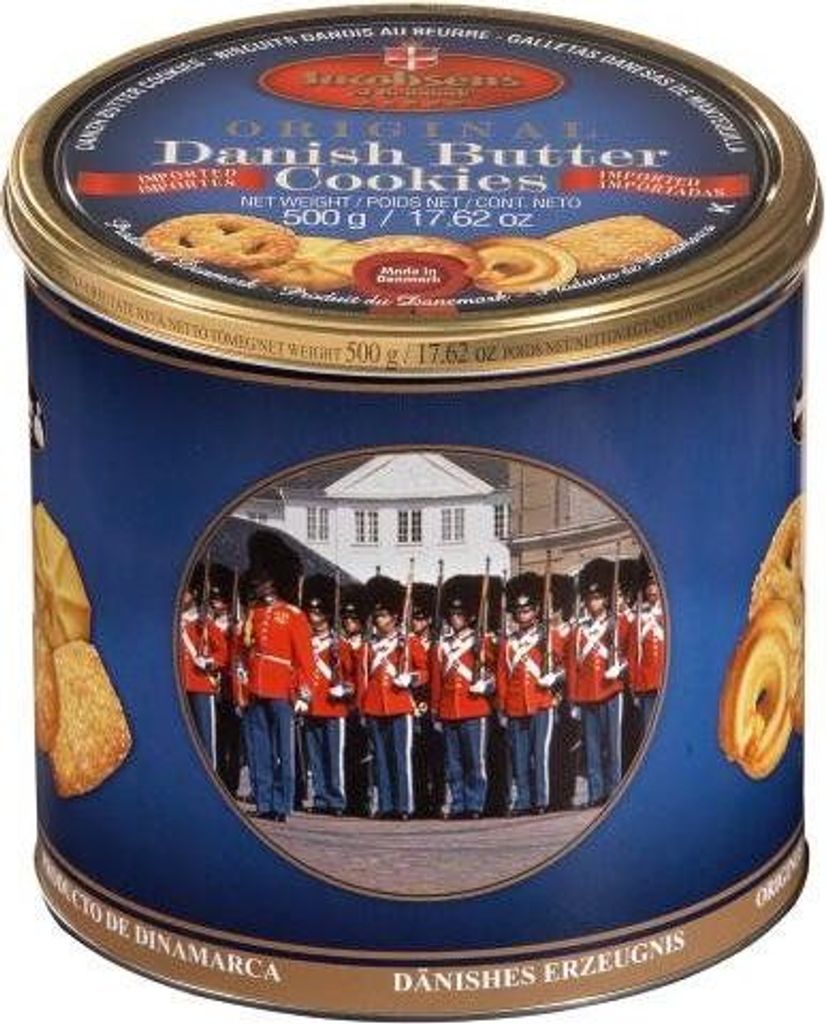 neutral  Original Dänische Cookies Kekse 500,0 g Obrázok produktu 