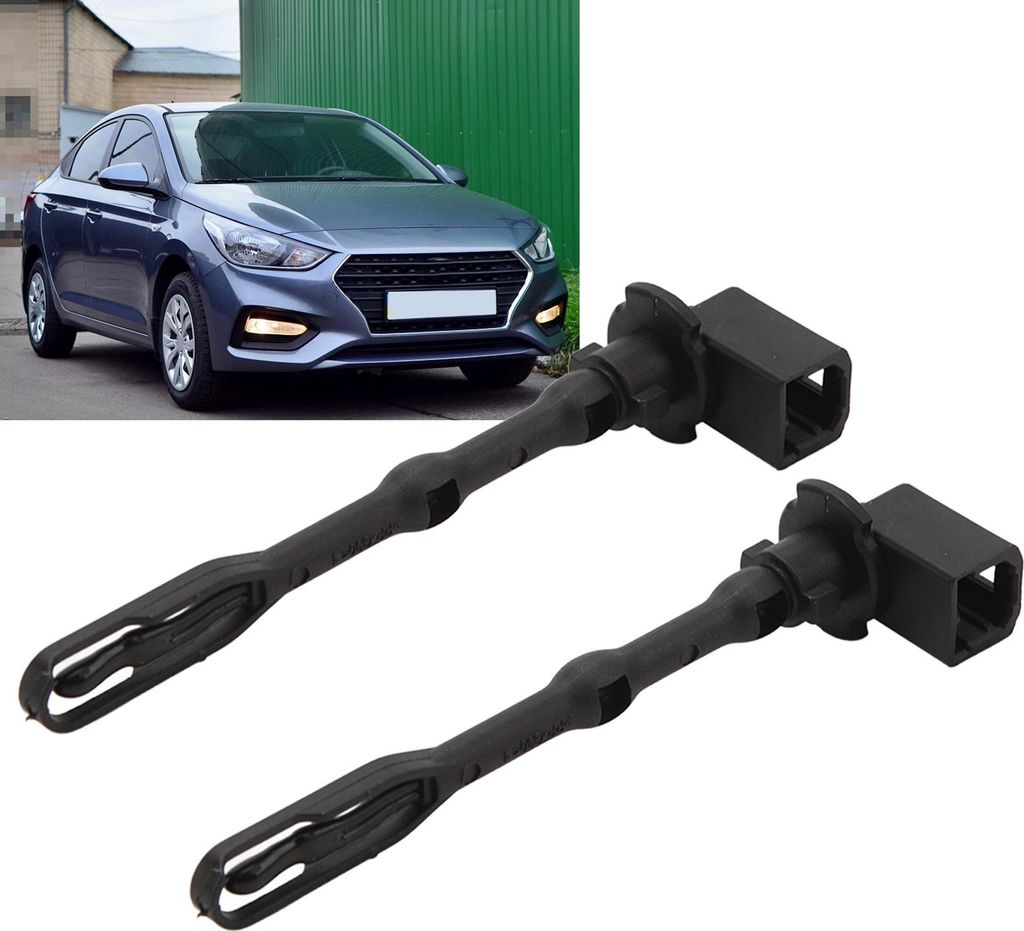 2PCS AC Verdampfer Thermistor 971431M000 Sensitive Schwarz Ersatz Für Hyundai Accent 2012-2017