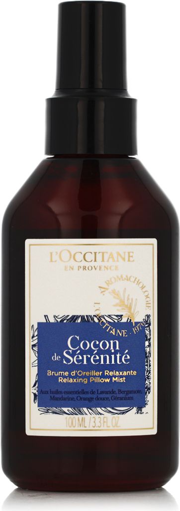 L'Occitane Relaxing Pillow Mist, 100 ml, Geranium, Lawenda, Zdjęcie produktu 