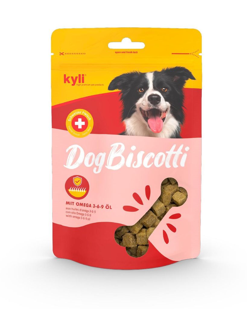 kyli DogBiscotti m. Omega 3-6-9 Öl 200g