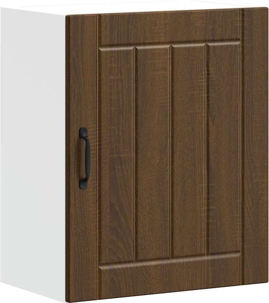 Küchen-Hängeschrank Lucca Braun Eichen-Optik Holzwerkstoff