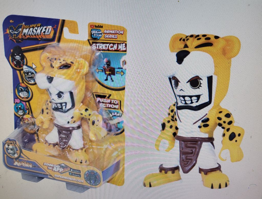 Spielfigur Super Masked Xa Man, ab 5 Jahren,, Boti