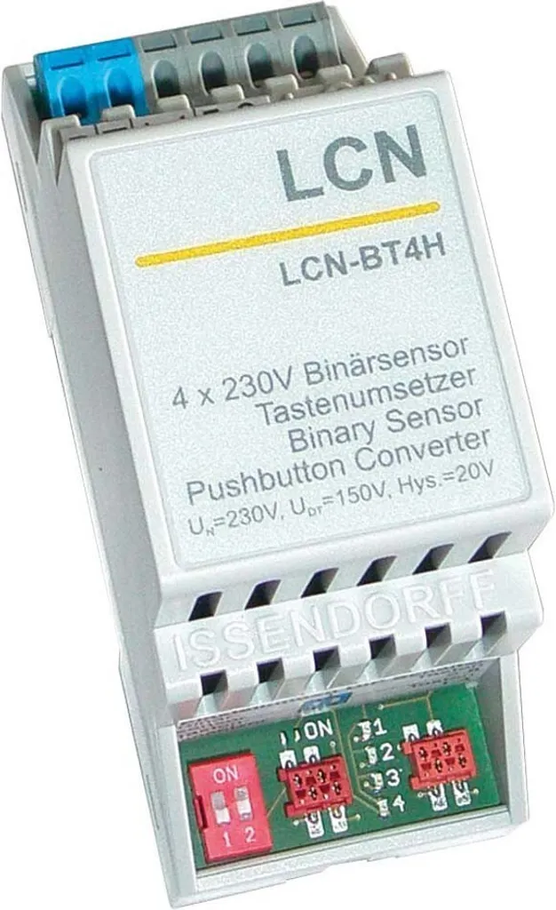Connectez vos boutons 230V au bus KNX avec l'entrée binaire LCN-BT4H