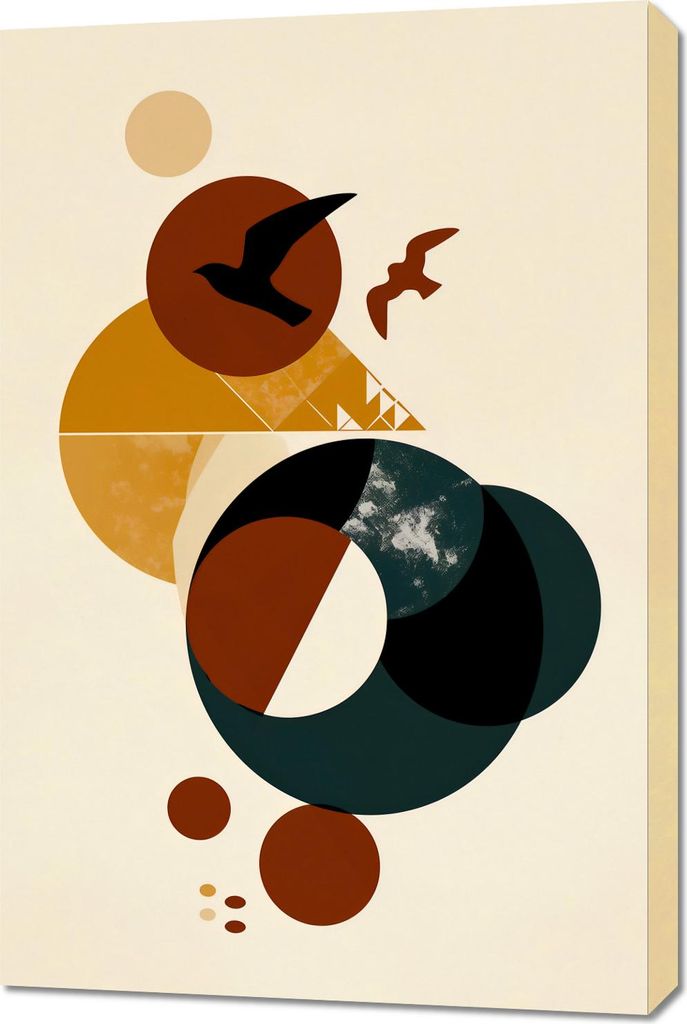 Bild 60x90cm Kosmische Migrationen