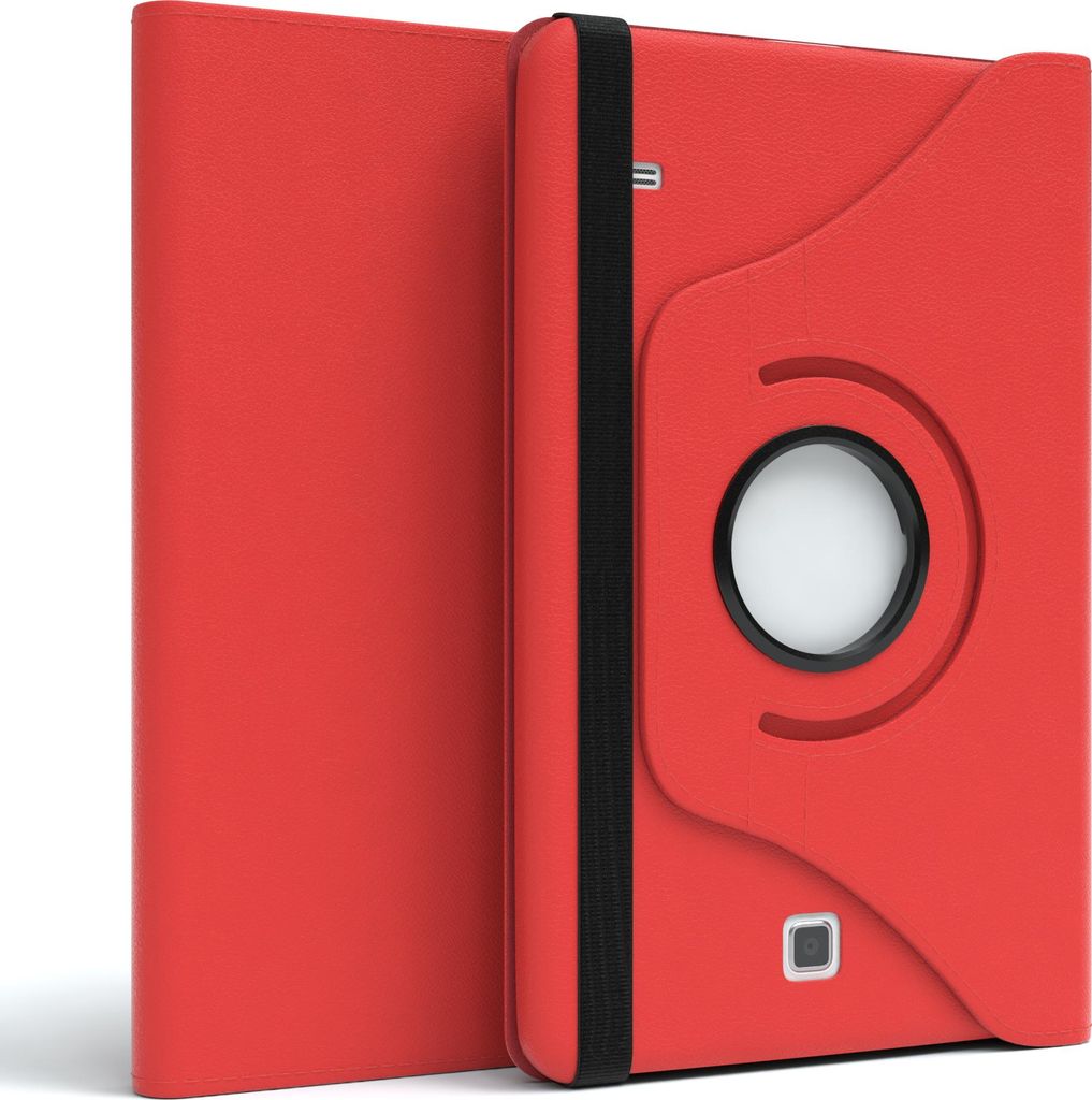 EAZY CASE - Tablet Hülle für Samsung Galaxy Tab 3 7.0 Schutzhülle, Tablet Case 360° drehbar in Rot