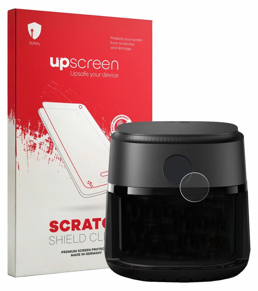 upscreen Schutzfolie für Philips Airfryer 2000 Series 6.2L Displayschutz Displayschutzfolie Folie Klar Transparent