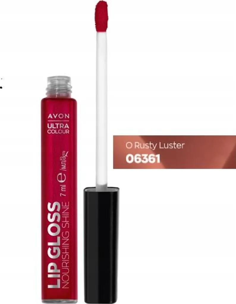 AVON Rusty Luster Lucidalabbra Ultrabrillante: Effetto Specchio Nutriente