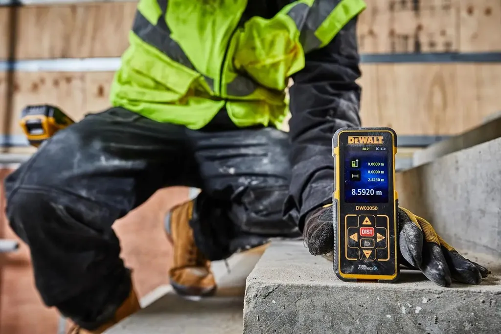 Télémètre Laser DeWalt DW03050-XJ Idéal pour Rénovation et Devis
