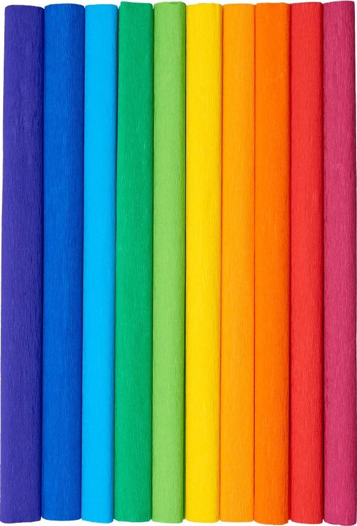 Topcrea Papier 50X200 Regenbogenmix (10) 1463