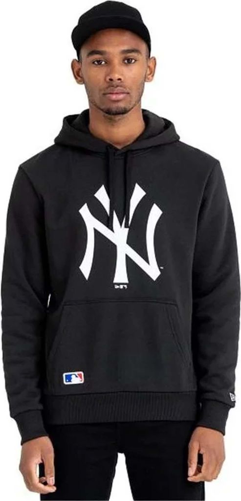 New Era Hoodie 60416747 in Black color size x-large