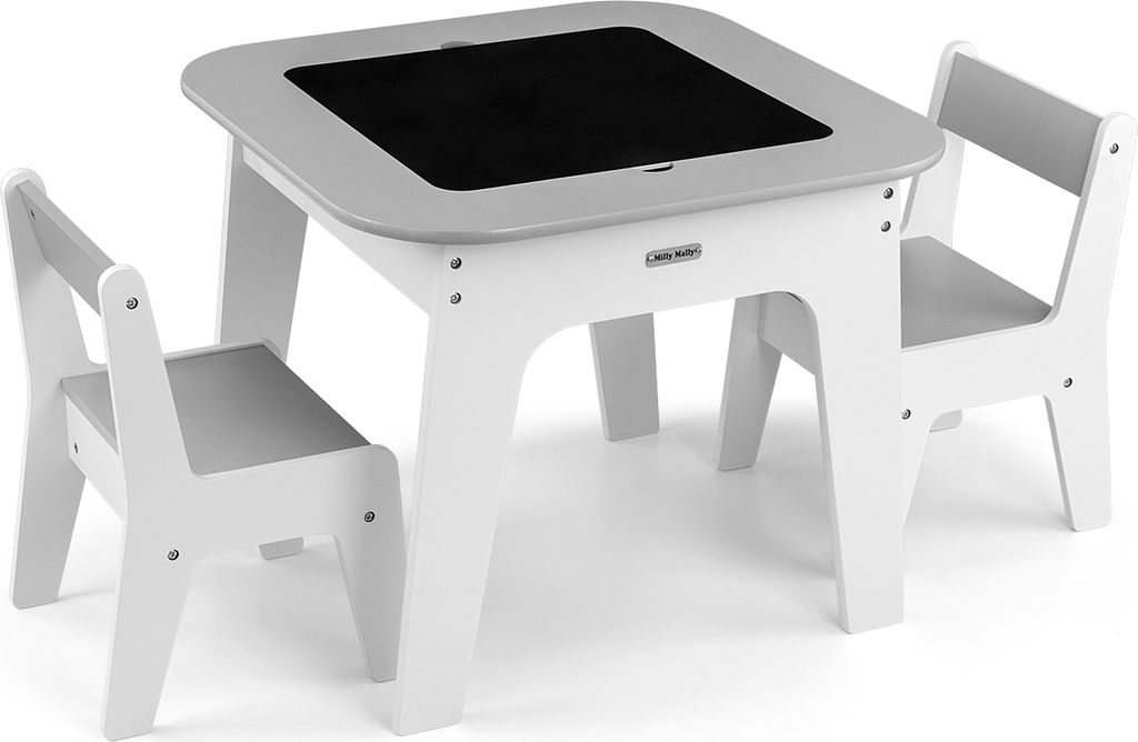 Dětský stůl a židle Milly Mally Olaf Grey Obrázek produktu 
