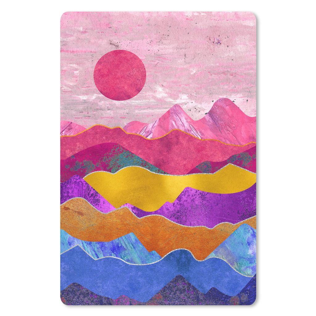 MuchoWow Mauspad Mousepad Bi - Gold - Stolz 40x60 cm - Mousepads - Maus Mat - Pad - Mausunterlage - Schreibtisch Accesoire