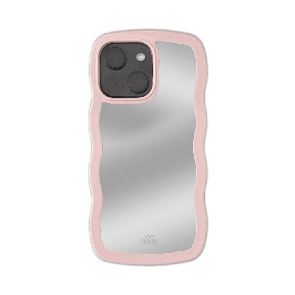 xoxo Wildhearts Wavy mirror case Pink - iPhone 15 Plus Hülle