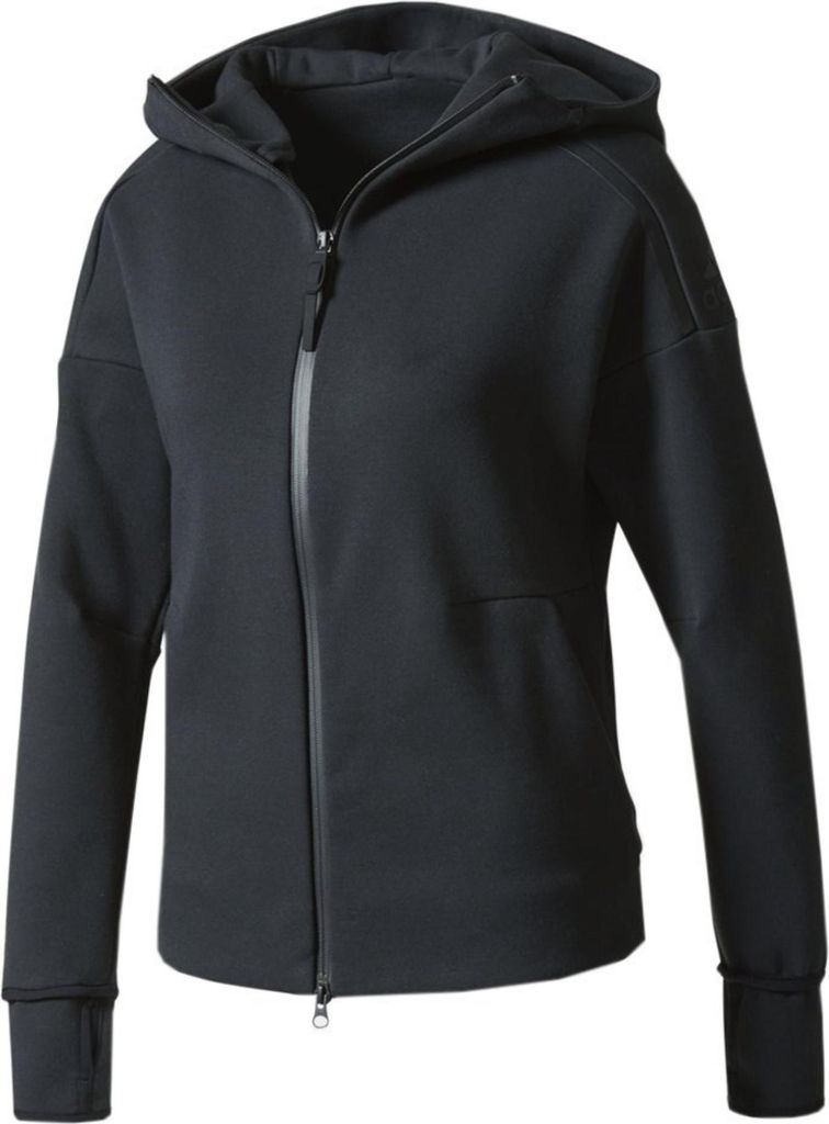 Adidas Sweatshirts Zne Full Zip Hoodie 2 Black, BR1933, Größe: 158