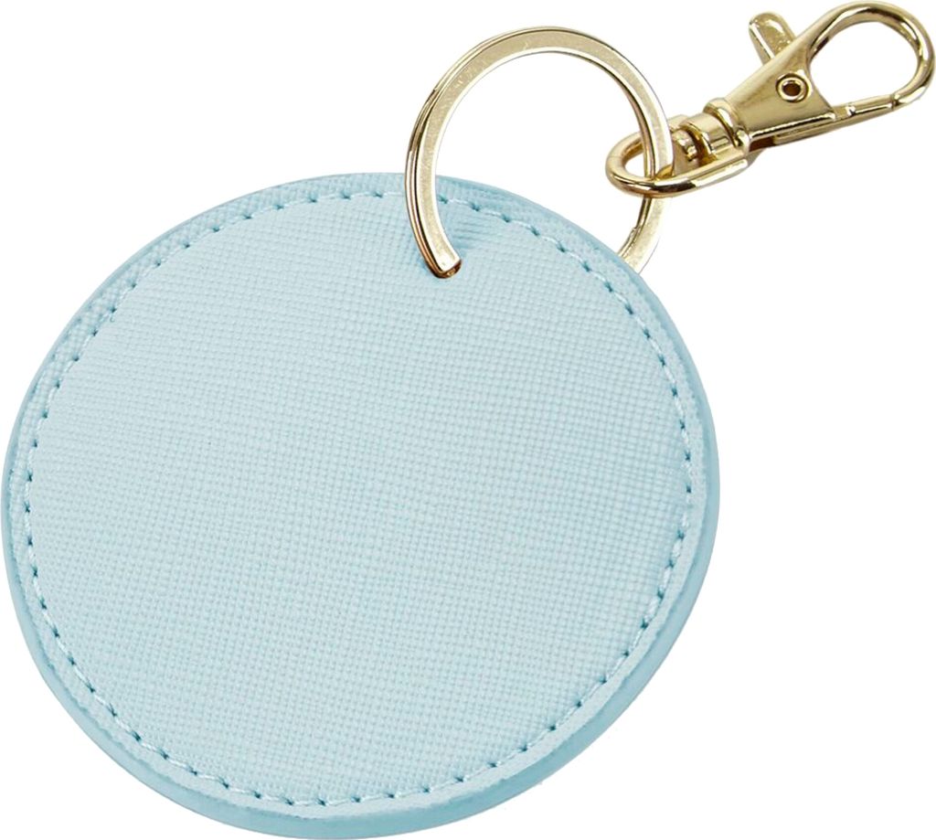 Bagbase - "Boutique" Schlüsselklip Rund BC4965 (Einheitsgröße) (Weiches Blau)