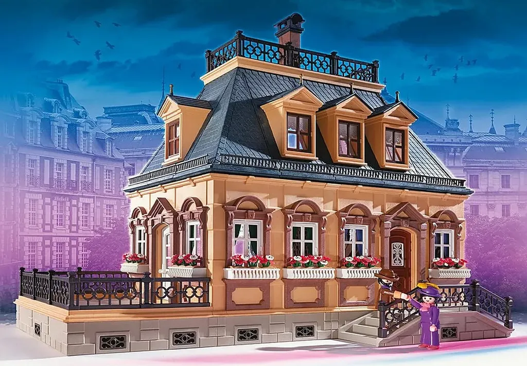 Villa Victorienne PLAYMOBIL 70891 avec Façade Décorée et Balcons Rétro - 2