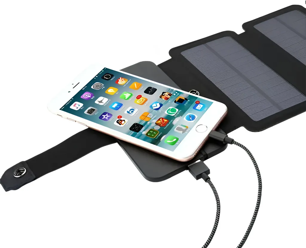 Panneau solaire pliable 10W USB - Chargeur de secours ultra léger