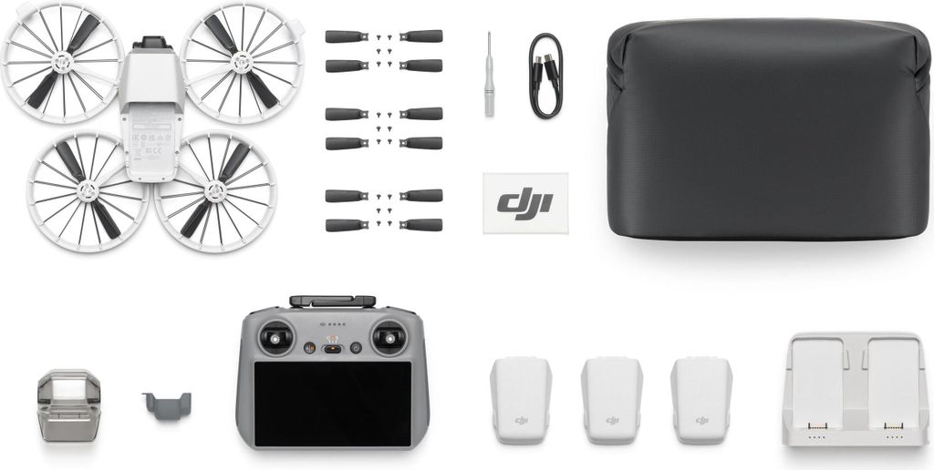 DJI Flip Fly More Combo - 4K Drohne mit RC 2, 3 Akkus Produktbild 1