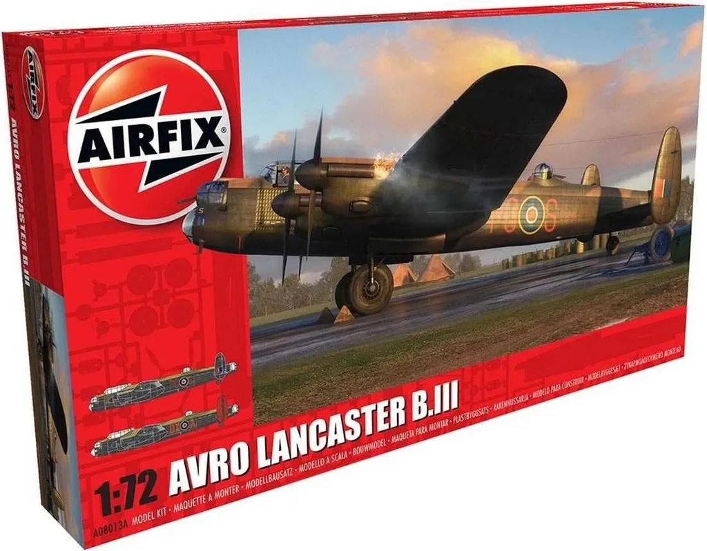 Avro Lancaster B.I/B.III Airfix 1:72 Kit de Modélisme Ultra Détaillé 30cm