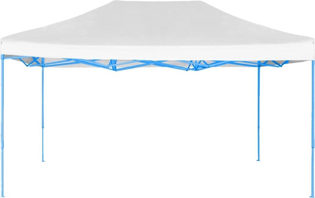 Skládací zahradní pavilon - 2,9x4,25m - bílá - pavilon Obrázek produktu 