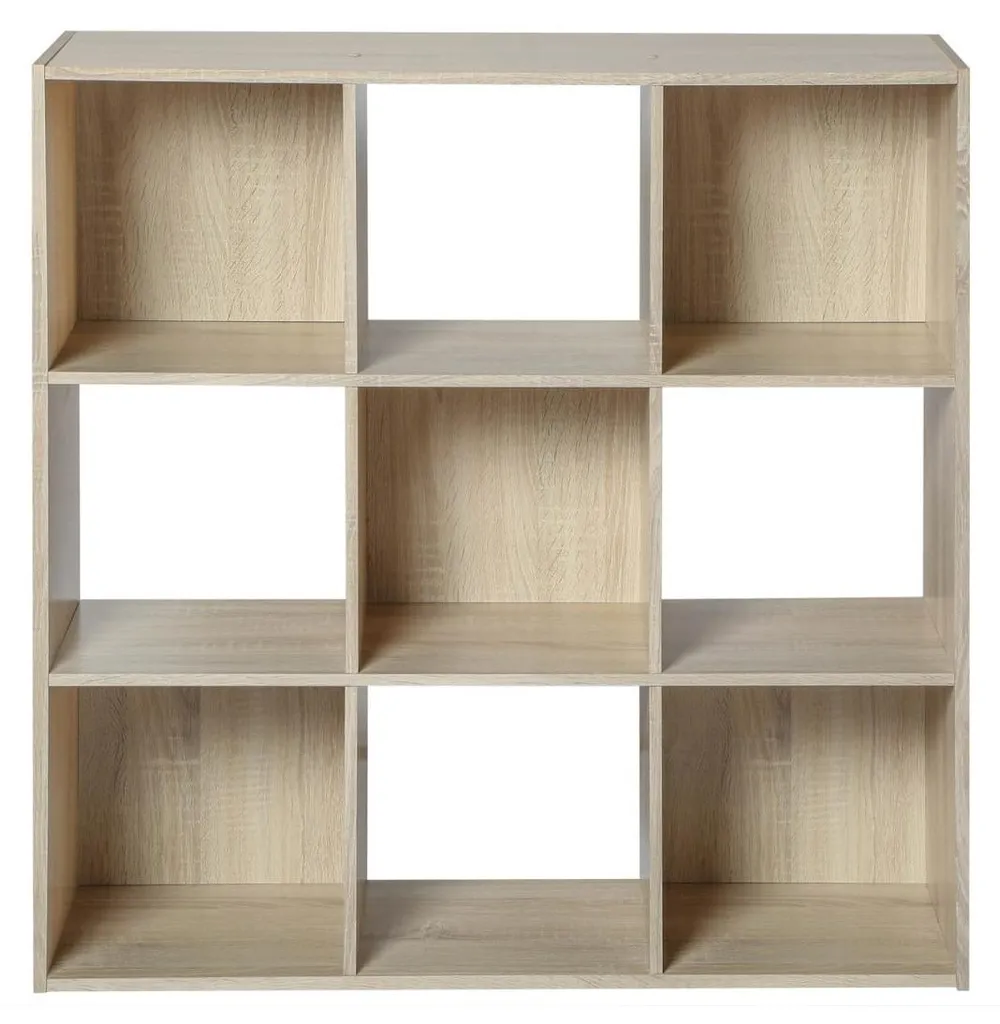 Gagner de la place avec cette étagère 9 cases compacte gain de place