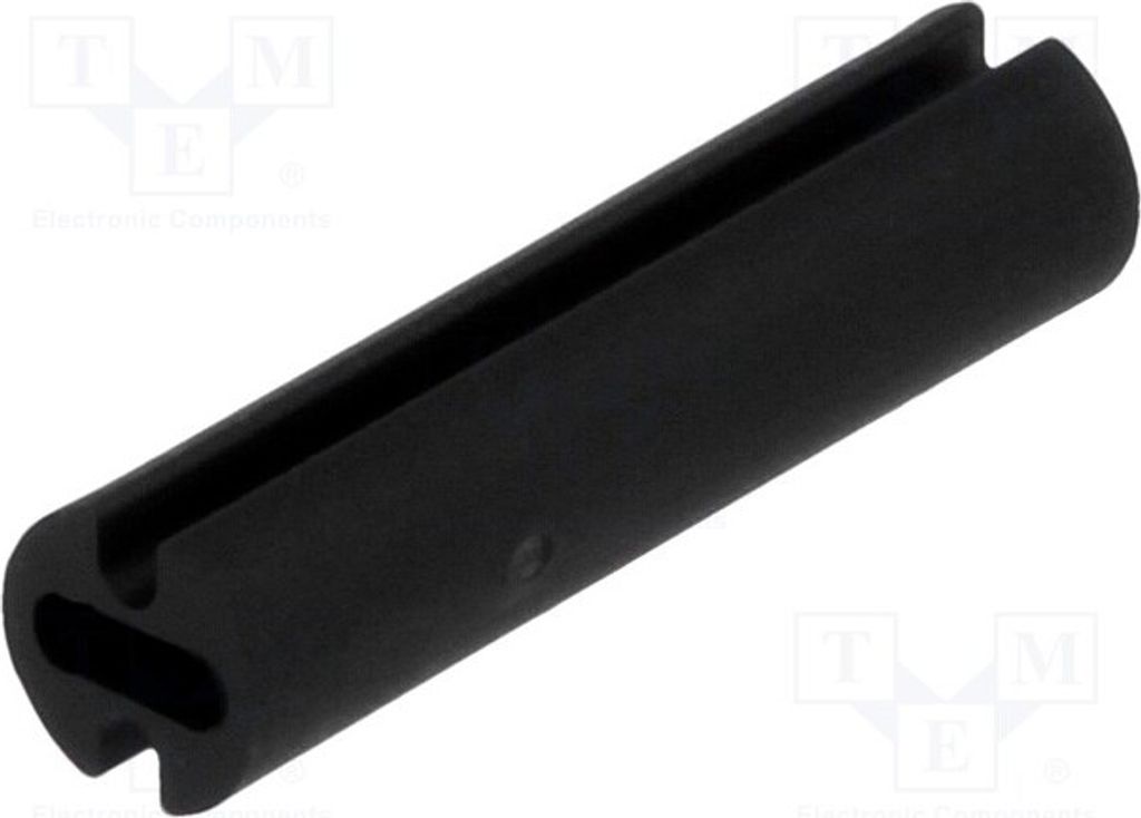 50x Distanzmuffe ØLED: 3mm LED L: 18mm ØAußen: 4,5mm schwarz FIX-LEDH-18 Distanzel