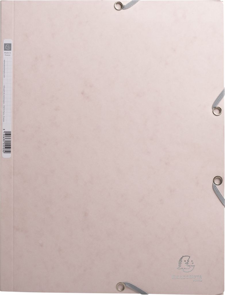 Exacompta 25x Sammelmappe Colorspan 400g, 24x32cm, Skandi - Nude - 55274E