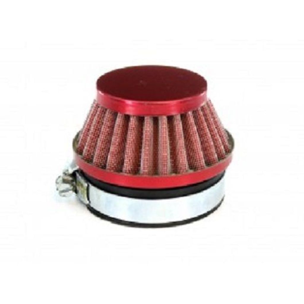 Pocketbike Dirtbike 49cc Quad Sportluftfilter Luftfilter Pocket Bike 44mm Rot